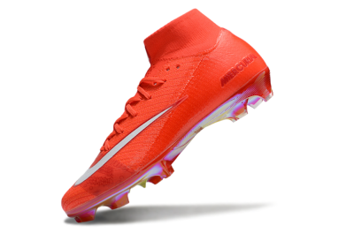 Nike Air Zoom Mercurial Superfly 10 Elite FG Football Boots - Red/White/Gold