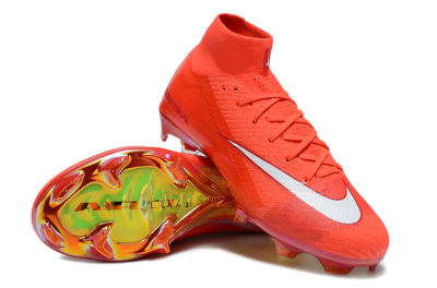 Nike Air Zoom Mercurial Superfly 10 Elite FG Football Boots - Red/White/Gold