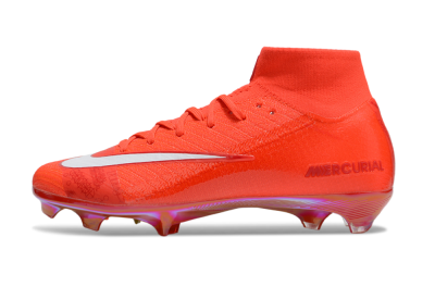 Nike Air Zoom Mercurial Superfly 10 Elite FG Football Boots - Red/White/Gold