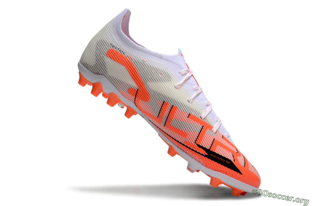 Puma Ultra 5 Ultimate AG Football Boots - White/Red/Black 4