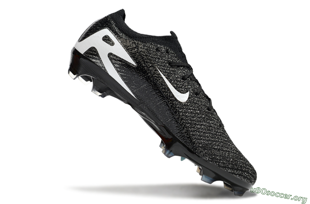 Nike Air Zoom Mercurial Vapor 16 Elite FG Football Boots - Black/White 4