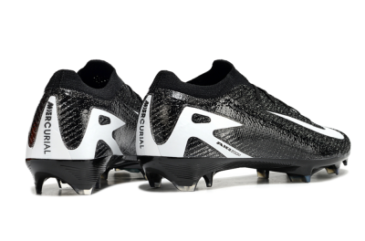 Nike Air Zoom Mercurial Vapor 16 Elite FG Football Boots - Black/White