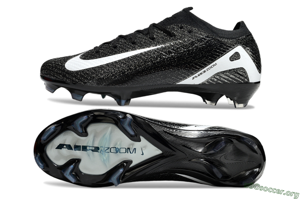 Nike Air Zoom Mercurial Vapor 16 Elite FG Football Boots - Black/White 1