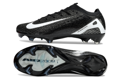 Nike Air Zoom Mercurial Vapor 16 Elite FG Football Boots - Black/White