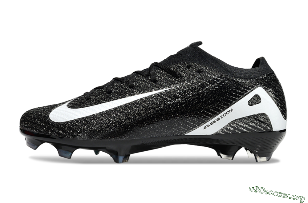 Nike Air Zoom Mercurial Vapor 16 Elite FG Football Boots - Black/White 3