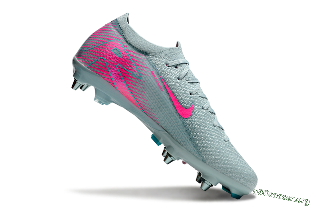 Nike Air Zoom Mercurial Vapor 16 Elite SG Football Boots - Jade/Pink 4