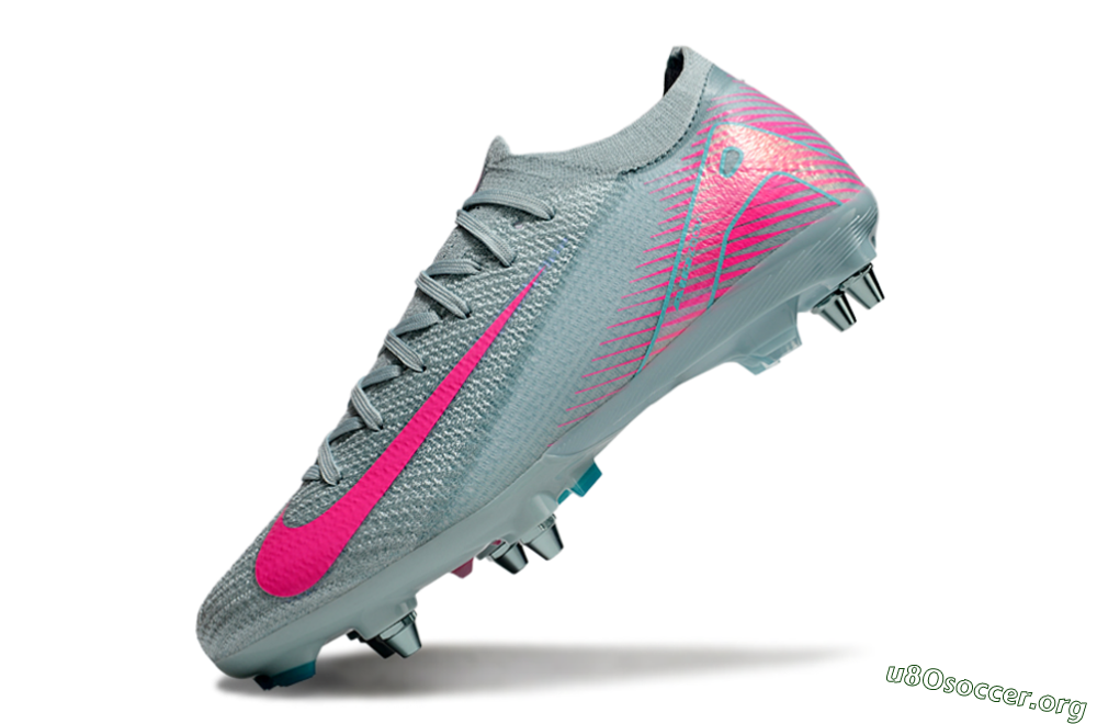 Nike Air Zoom Mercurial Vapor 16 Elite SG Football Boots - Jade/Pink 5