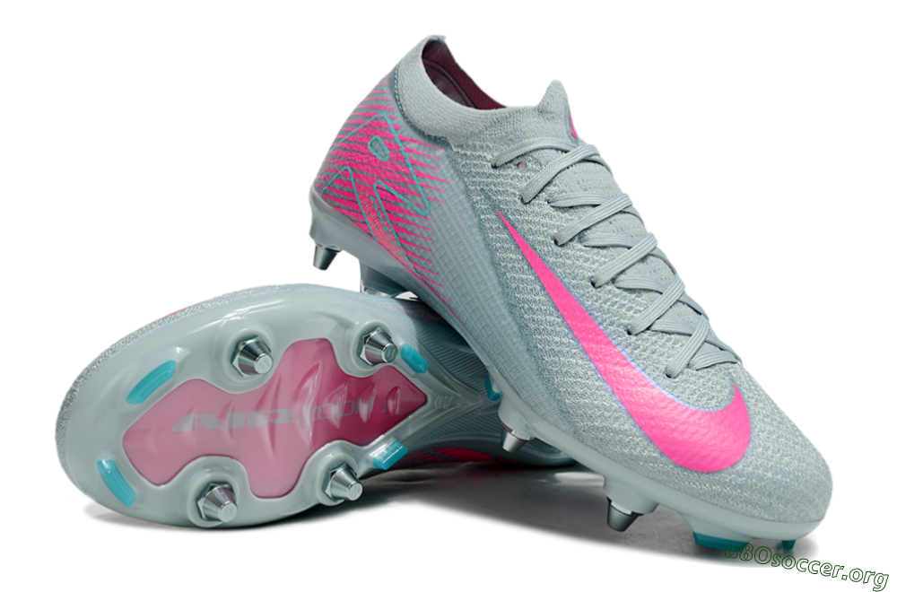 Nike Air Zoom Mercurial Vapor 16 Elite SG Football Boots - Jade/Pink 0