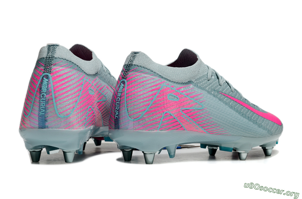 Nike Air Zoom Mercurial Vapor 16 Elite SG Football Boots - Jade/Pink 6