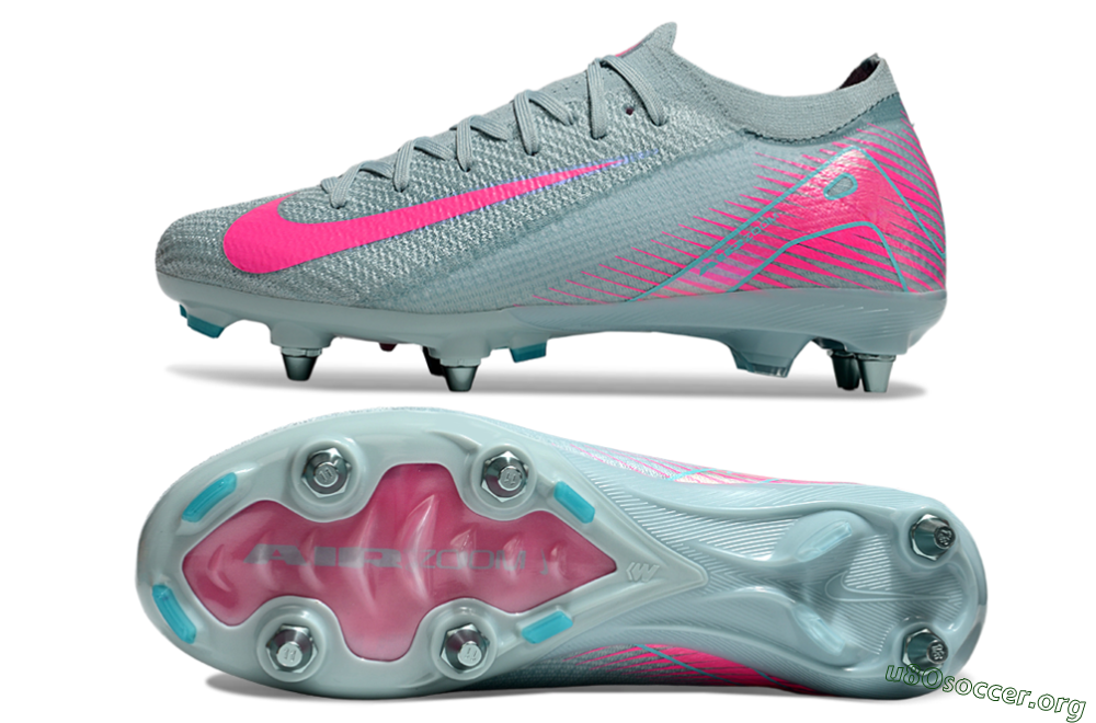 Nike Air Zoom Mercurial Vapor 16 Elite SG Football Boots - Jade/Pink 1