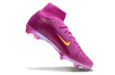Nike Air Zoom Mercurial Superfly 10 Elite FG Football Boots - Purple/Yellow/Gold