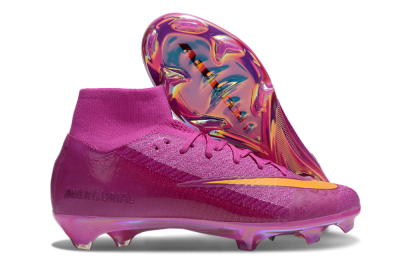 Nike Air Zoom Mercurial Superfly 10 Elite FG Football Boots - Purple/Yellow/Gold