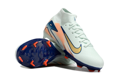 Nike Air Zoom Mercurial Superfly 10 Elite FG Football Boots - Jade/Gold/Blue