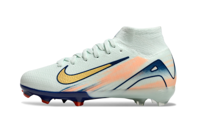 Nike Air Zoom Mercurial Superfly 10 Elite FG Football Boots - Jade/Gold/Blue