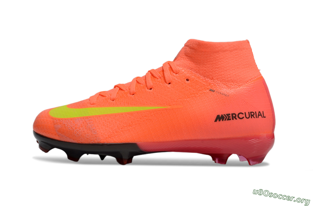 Nike Air Zoom Mercurial Superfly 10 Elite FG Football Boots - Red/Yellow/Black 3