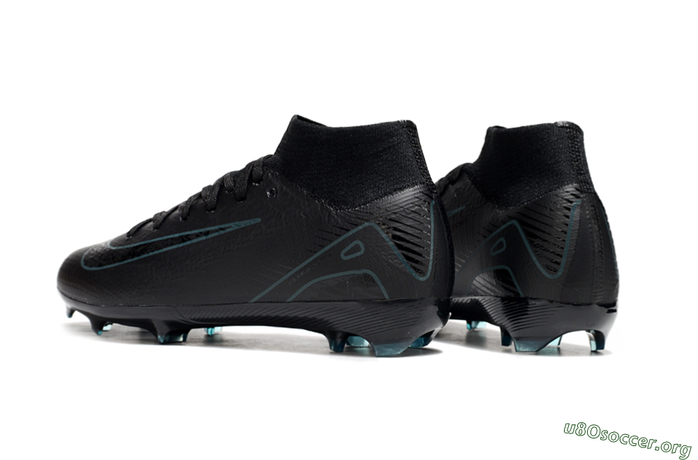 Nike Air Zoom Mercurial Superfly 10 Elite FG Football Boots - Black/Blue 5