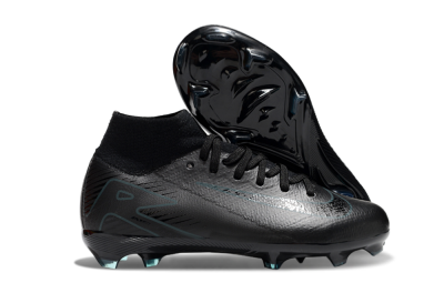 Nike Air Zoom Mercurial Superfly 10 Elite FG Football Boots - Black/Blue