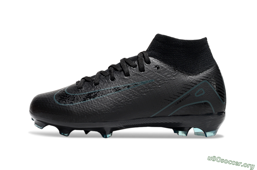 Nike Air Zoom Mercurial Superfly 10 Elite FG Football Boots - Black/Blue 3