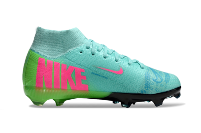 Nike Air Zoom Mercurial Superfly 10 Elite FG Football Boots - Jade/Pink/Yellow