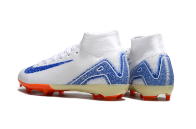 Nike Air Zoom Mercurial Superfly 10 Elite FG Football Boots - White/Blue/Red