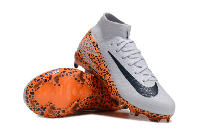 Nike Air Zoom Mercurial Superfly 10 Elite FG Football Boots - Grey/Black/Leopard
