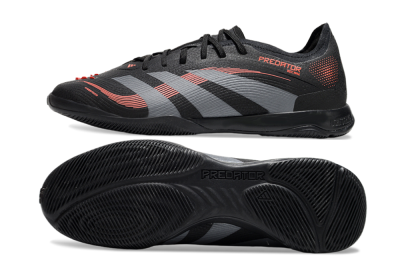 Adidas Predator 25 Elite IC Football Shoes - Black/Grey/Red