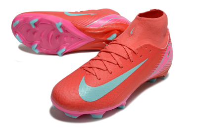 Nike Air Zoom Mercurial Superfly 10 Elite FG Football Boots - Red/Jade/Pink