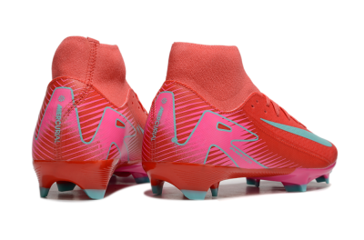 Nike Air Zoom Mercurial Superfly 10 Elite FG Football Boots - Red/Jade/Pink
