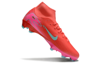 Nike Air Zoom Mercurial Superfly 10 Elite FG Football Boots - Red/Jade/Pink