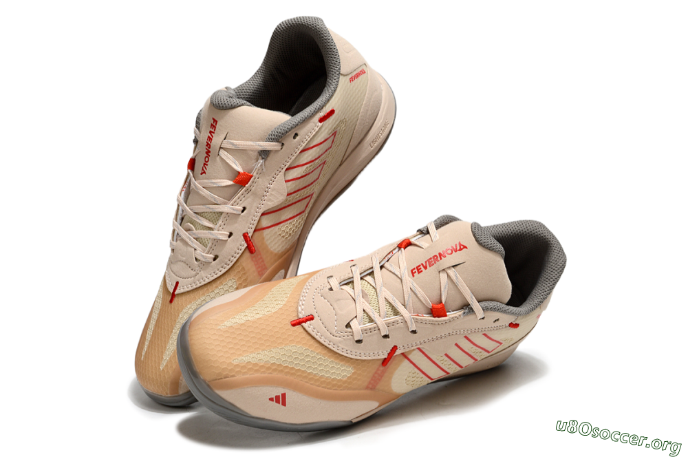 Adidas Fevernova IC Football Shoes - Pink/Brown/Red 0