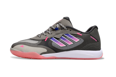 Adidas Fevernova IC Football Shoes - Grey/Purple/Pink