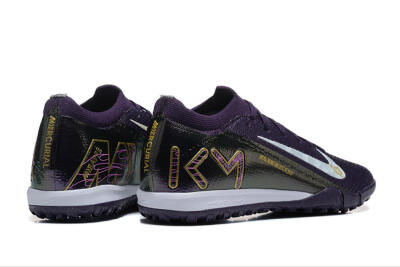 Nike Air Zoom Mercurial Vapor 16 Elite TF Football Shoes - Purple/White/Gold
