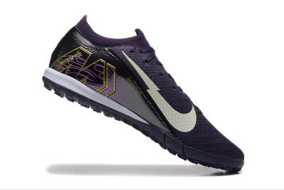 Nike Air Zoom Mercurial Vapor 16 Elite TF Football Shoes - Purple/White/Gold