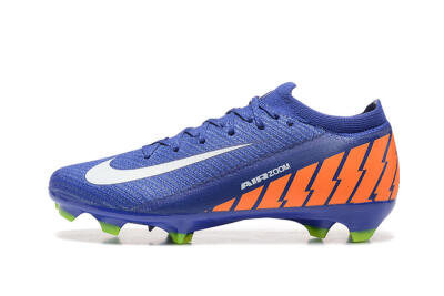 Nike Air Zoom Mercurial Vapor 16 Elite FG Football Boots - Blue/White/Orange