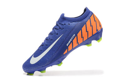 Nike Air Zoom Mercurial Vapor 16 Elite FG Football Boots - Blue/White/Orange