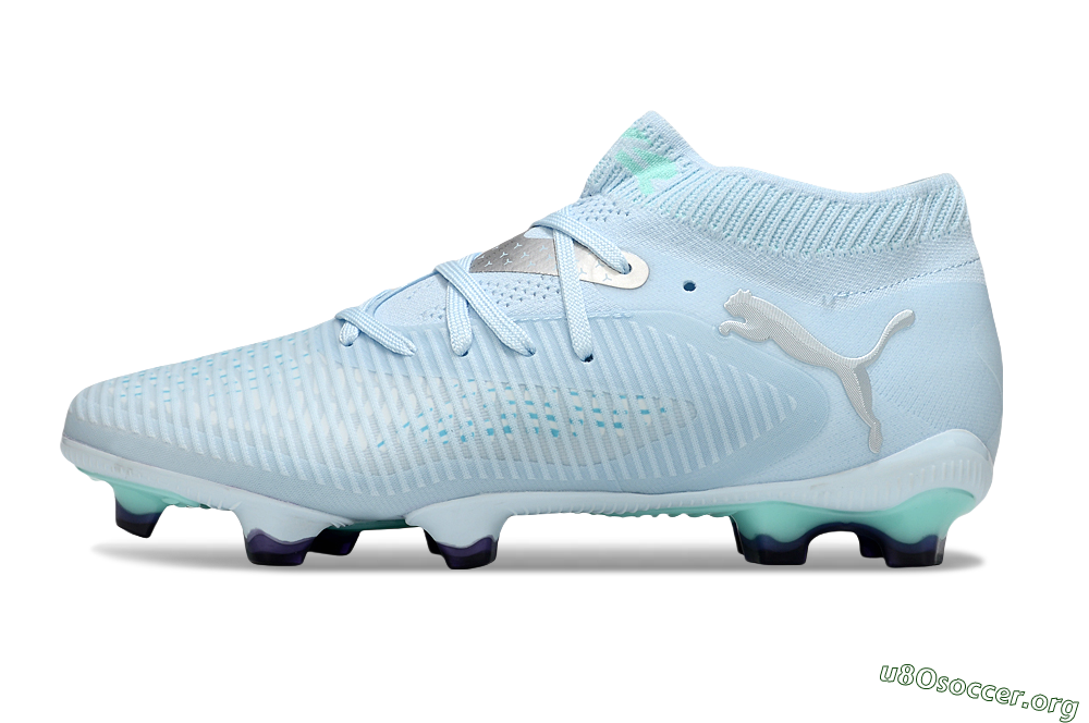 Puma Future 8 Ultimate FG Football Boots - Jade/Silver 3