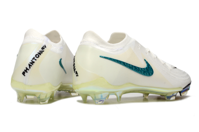 Nike Phantom GX Elite FG Football Boots - Beige/Blue/Black