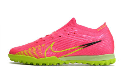 Nike Air Zoom Mercurial Vapor 15 Elite TF Football Shoes - Pink/Yellow/Black
