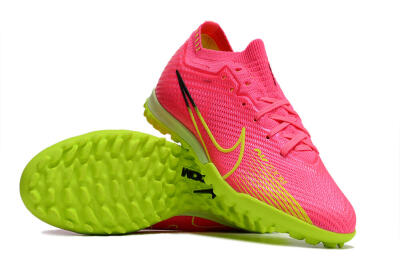 Nike Air Zoom Mercurial Vapor 15 Elite TF Football Shoes - Pink/Yellow/Black