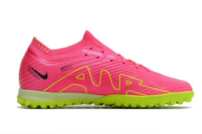 Nike Air Zoom Mercurial Vapor 15 Elite TF Football Shoes - Pink/Yellow/Black