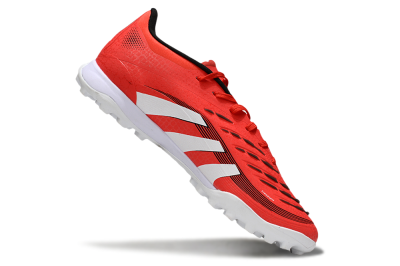 Adidas Predator 24 Elite TF Football Shoes - Red/White/Black