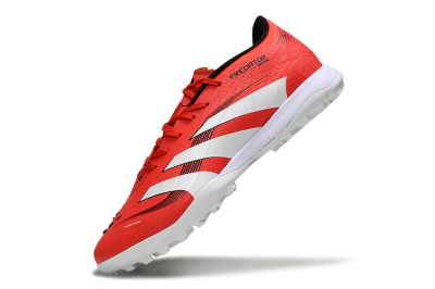 Adidas Predator 24 Elite TF Football Shoes - Red/White/Black