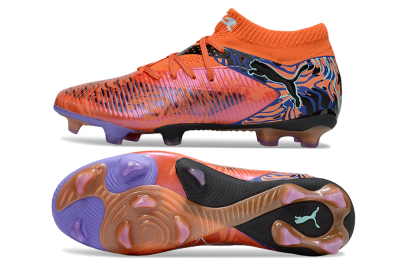 Puma Future 8 Ultimate FG Football Boots - Red/Black/Jade