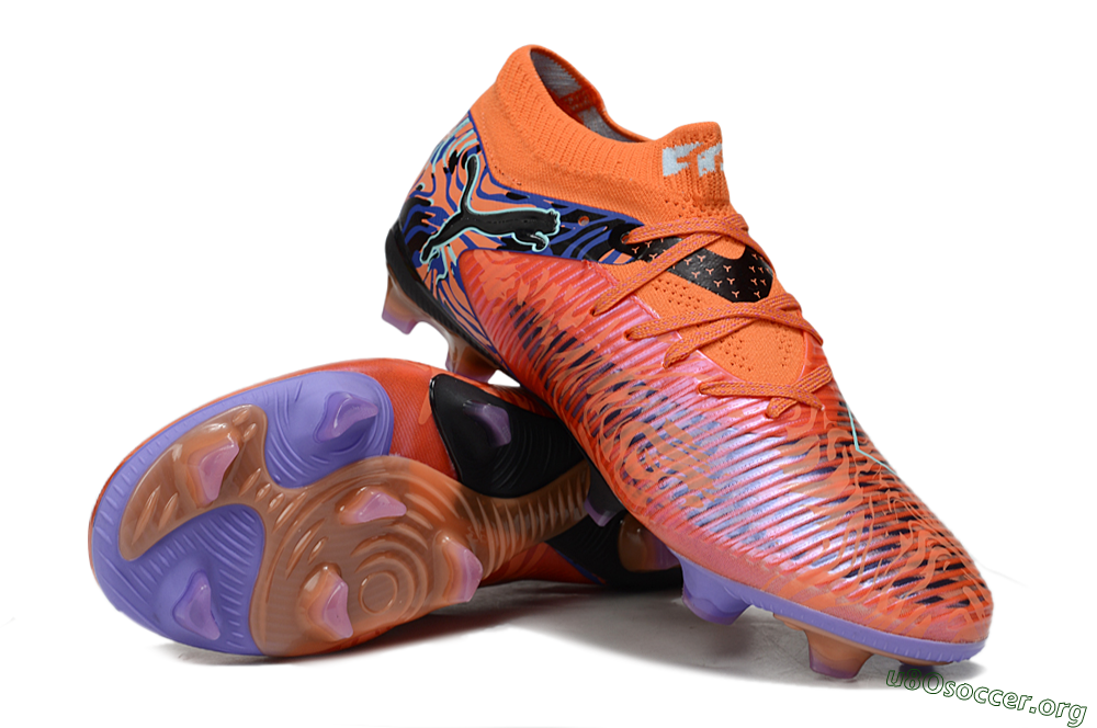 Puma Future 8 Ultimate FG Football Boots - Red/Black/Jade 0