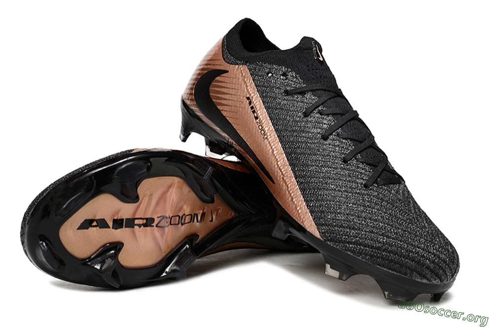 Nike Air Zoom Mercurial Vapor 16 Elite FG Football Boots - Black/Gold 0