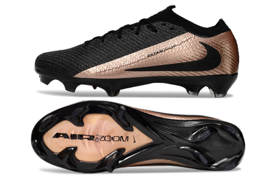 Nike Air Zoom Mercurial Vapor 16 Elite FG Football Boots - Black/Gold