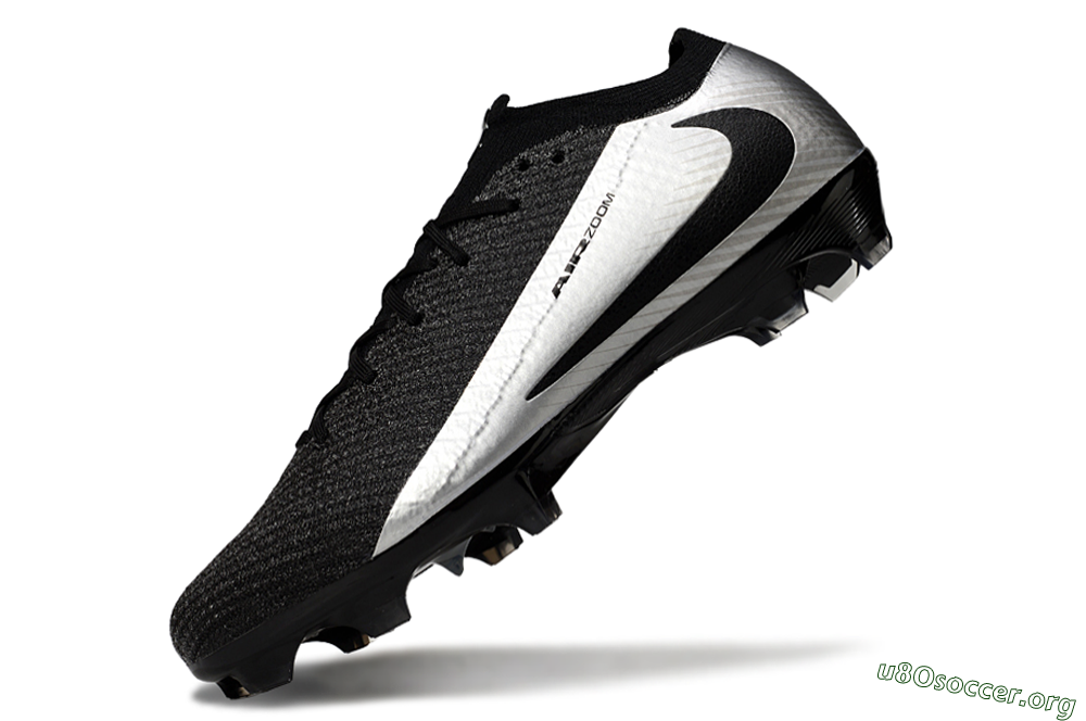 Nike Air Zoom Mercurial Vapor 16 Elite FG Football Boots - Black/Silver 5