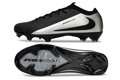 Nike Air Zoom Mercurial Vapor 16 Elite FG Football Boots - Black/Silver
