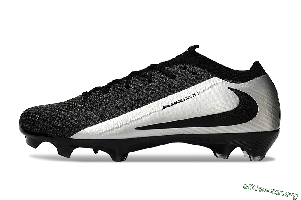 Nike Air Zoom Mercurial Vapor 16 Elite FG Football Boots - Black/Silver 3