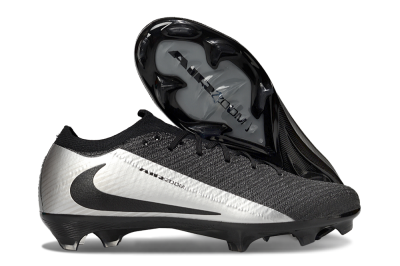 Nike Air Zoom Mercurial Vapor 16 Elite FG Football Boots - Black/Silver
